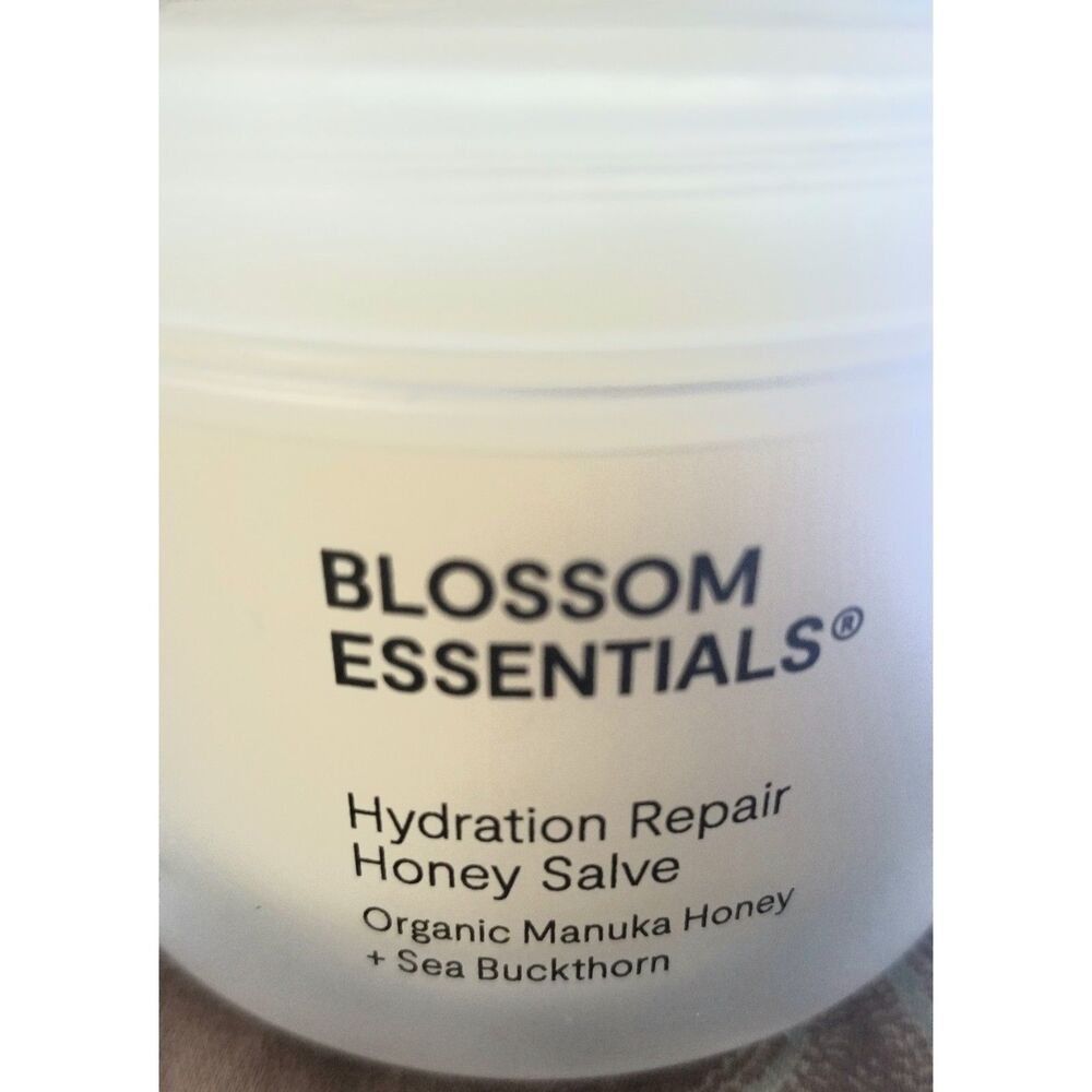 The Blossom Essentials Hydration Repair Honey Salve is a concentrated